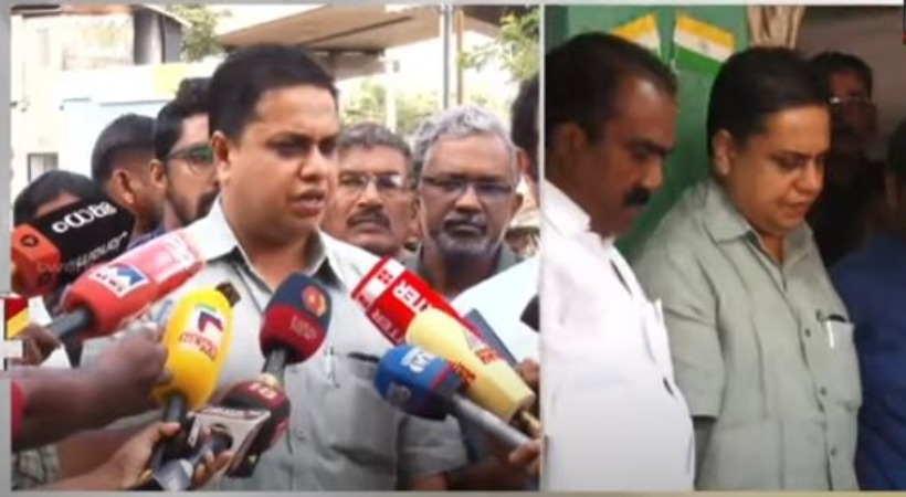 speaker a n shamseer visit Aluva murder child parents