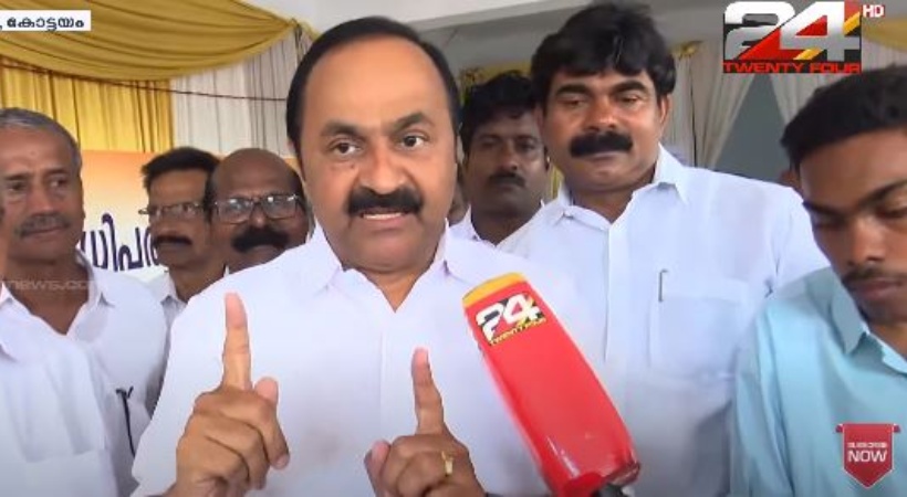 V D satheeshan against Pinarayi Vijayan in Sathiyamma controversy