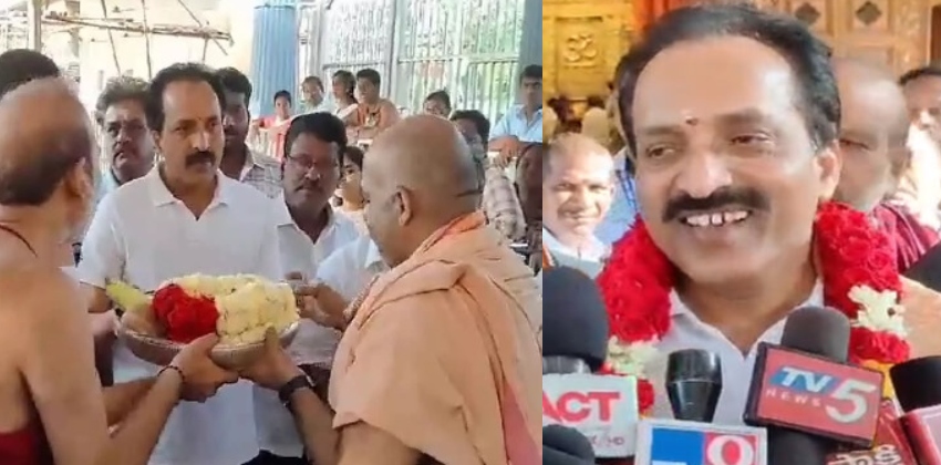 Ahead of Aditya L1 launch, scientists visited the temple