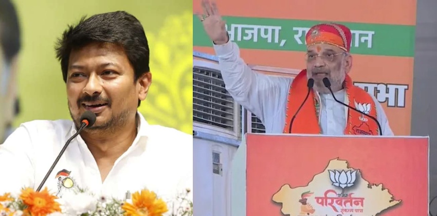 Amit Shah On Row Over Udayanidhi Stalin's Remark