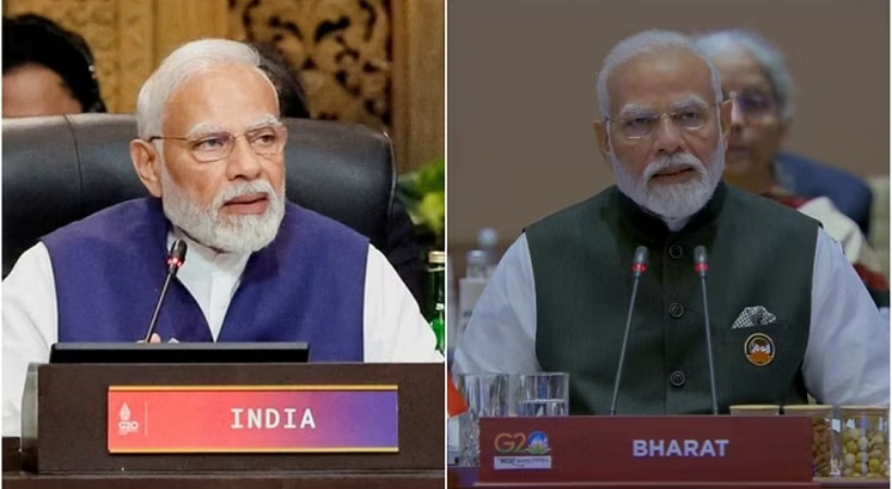 'Bharat' on display as PM Modi addresses G20 Summit in Delhi