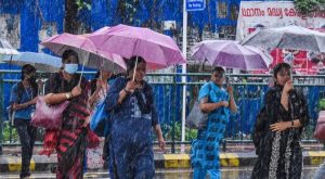 Double low pressure; rain likely to continue for five days