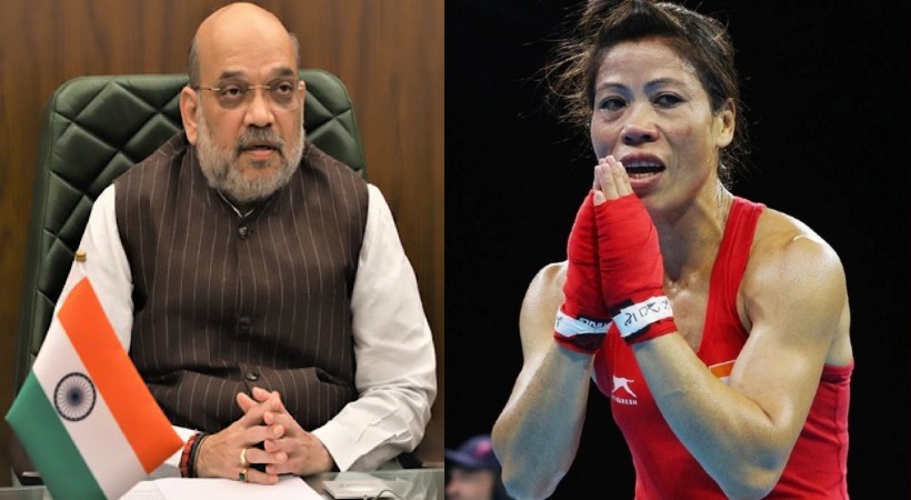 Mary Kom Writes To Amit Shah For Protection Of Kom Villages