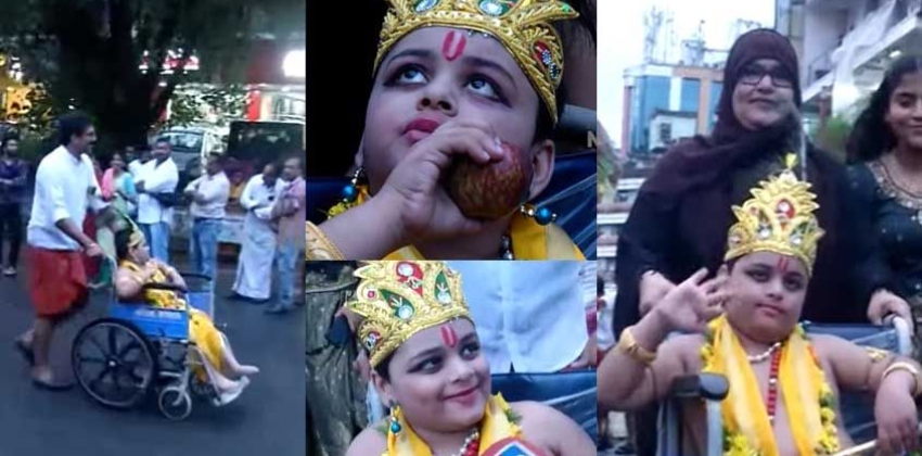 Muhammad Yahiya became star in Kozhikode Shobhayatra