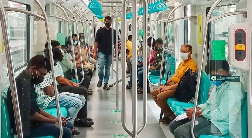 Kochi Metro set a record in the number of daily passengers