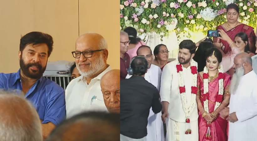 minister r bindu son wedding video