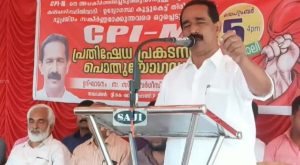 No one can shut down cpim office says cv varghese