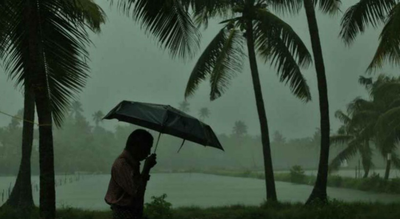 Rain likely for five days in Kerala