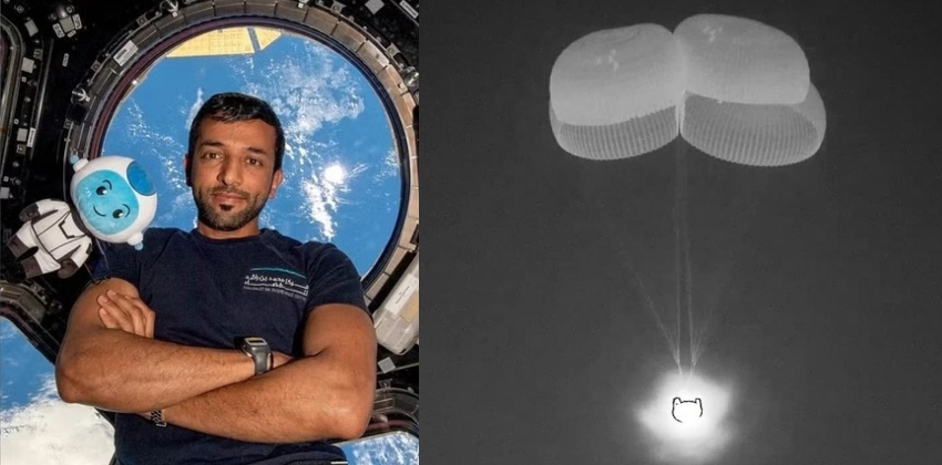 Sultan AL Neyadi and his team Returned to Earth