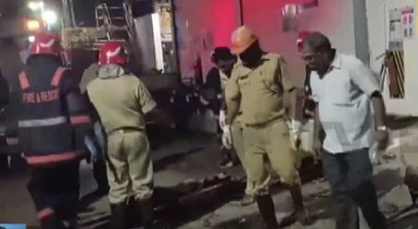 Explosion at Kakkanad Gelatin Company one died