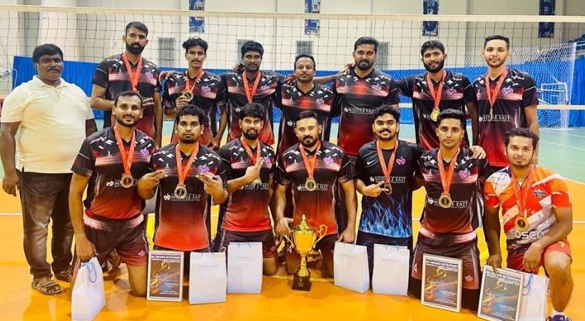 IYCC Bahrain Winners in Volleyball Tournament