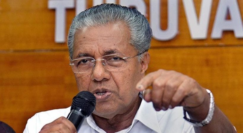 Pinarayi vijayan criticize centre's help to states