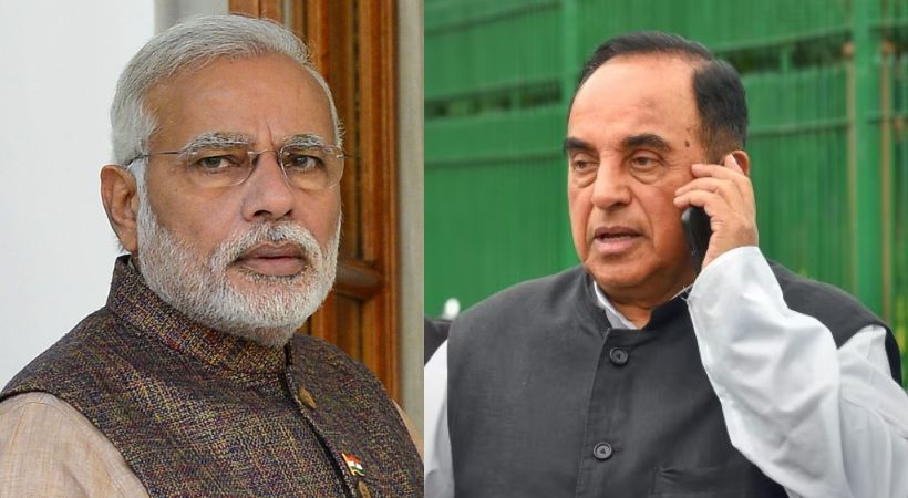 BJP leader Subramanian Swamy criticized Narendra Modi in China issue