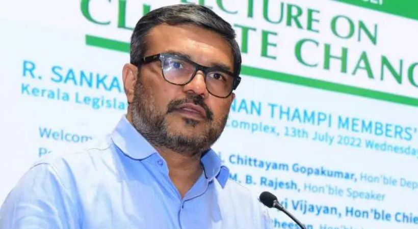 Minister MB Rajesh left from Kudumbashree inauguration venue