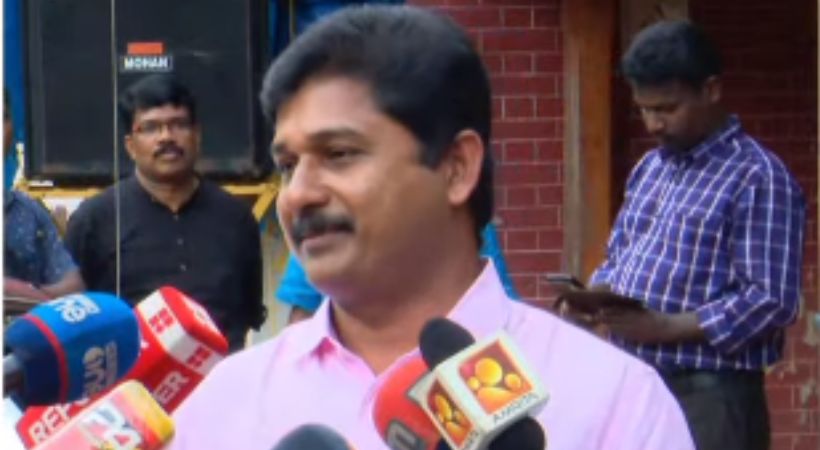 M Swaraj reacted to Puthuppally bypoll