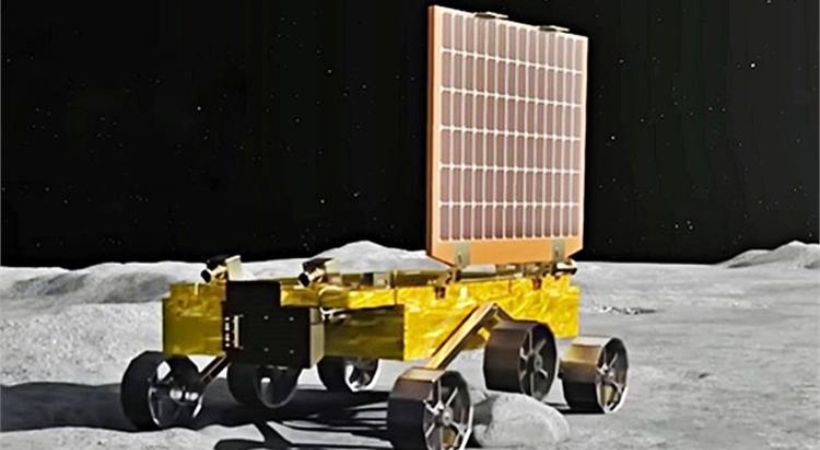 operation of Pragyan rover enden isro
