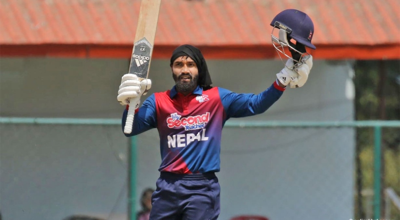 asian games dipendra singh airee fastest fifty