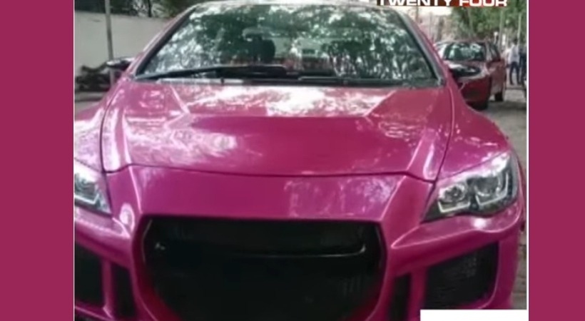 car without number plate documents one lakh fine