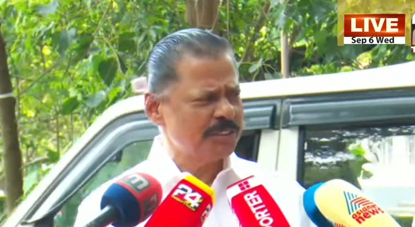 chandy oommen bjp election mv govindan