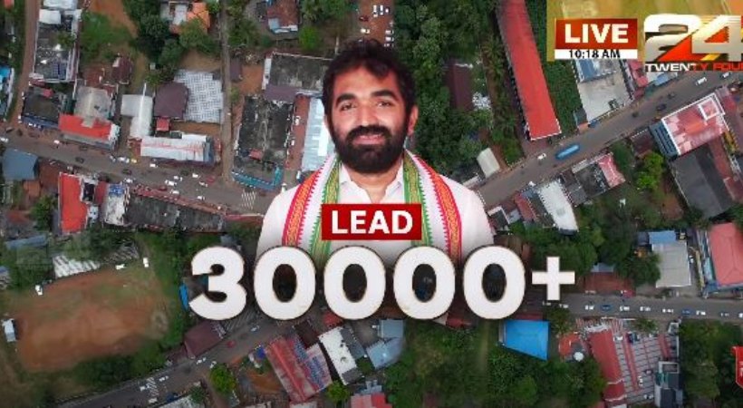 Chandy oommen lead Puthuppally election crosses 30000 lead vote