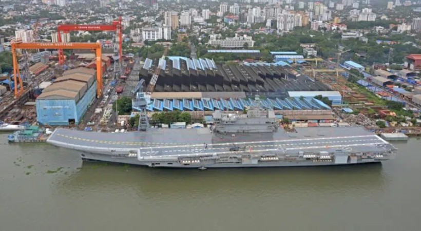 second Indigenous Aircraft Carrier may made from Cochin Shipyard