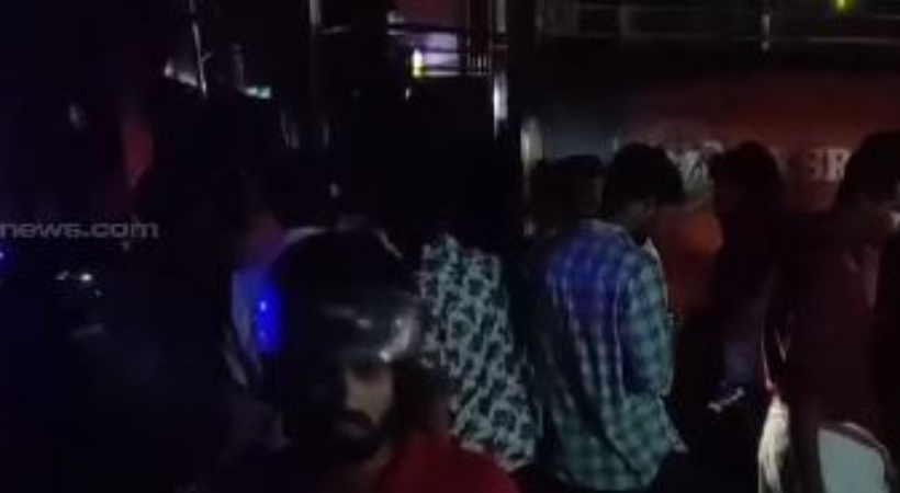 KSRTC swift bus accident at Alappuzha
