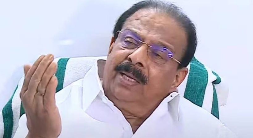 K Sudhakaran slams Pinarayi Vijayan in Masappadi row