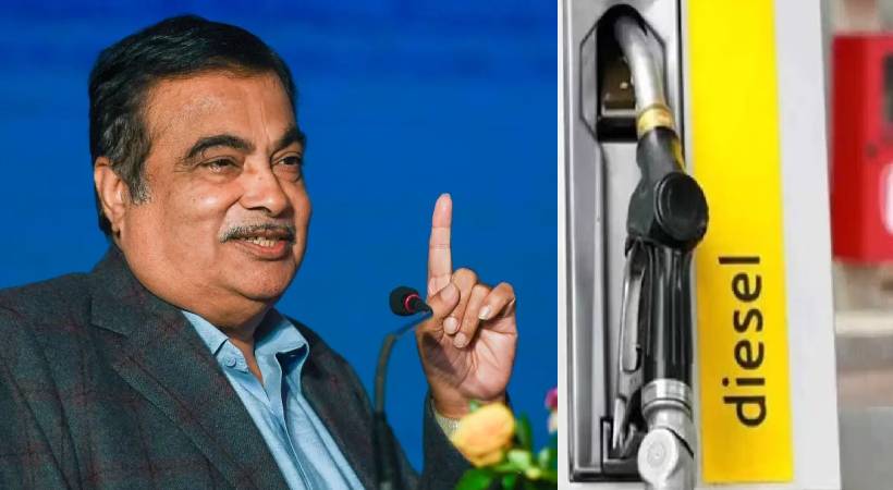 nitin gadkari diesel vehicles