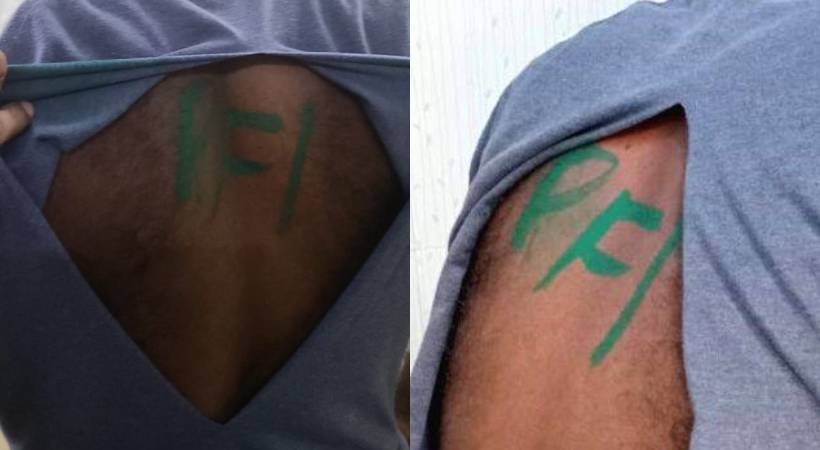painted pfi on Body