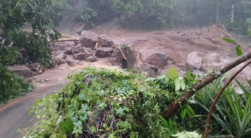 heavy rain and landslide in Kottayam