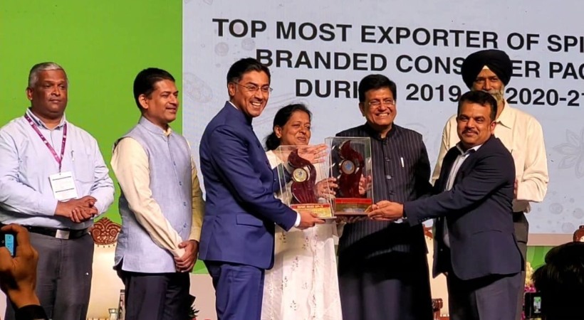 Spices Board's highest export award for Eastern for the 24th year in a row