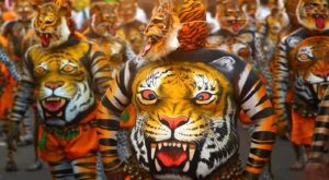 thrissur puli kali today
