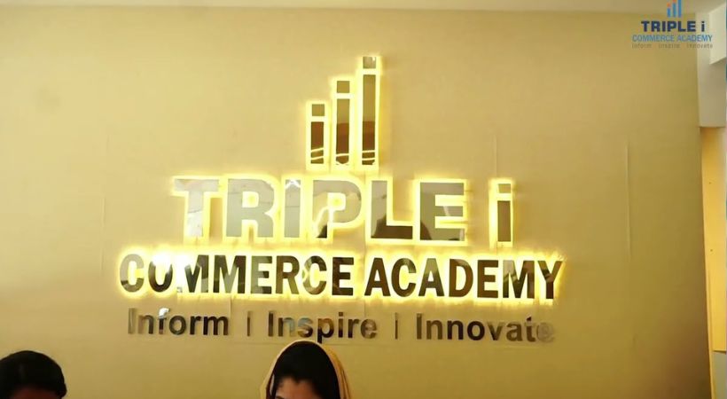 Triple i Commerce Academy provides CA CMA CS ACC courses