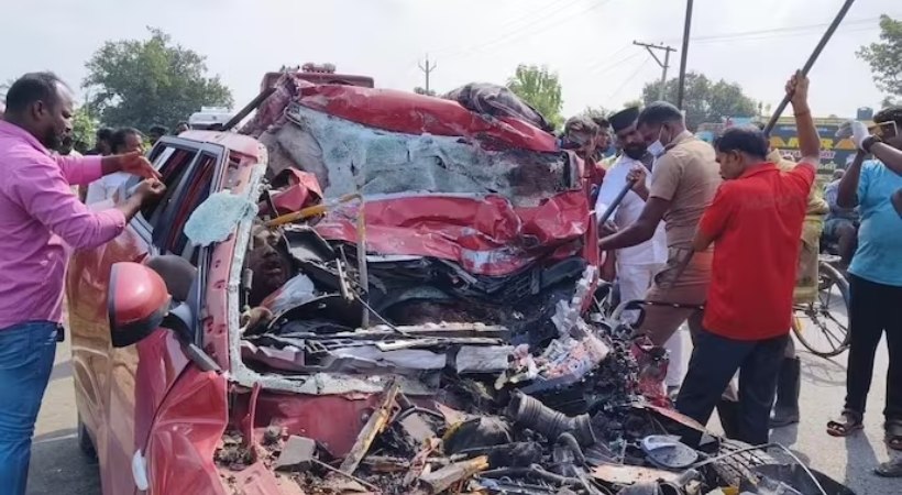 2 children 1 woman among 7 killed in road accident in Tamil Nadu
