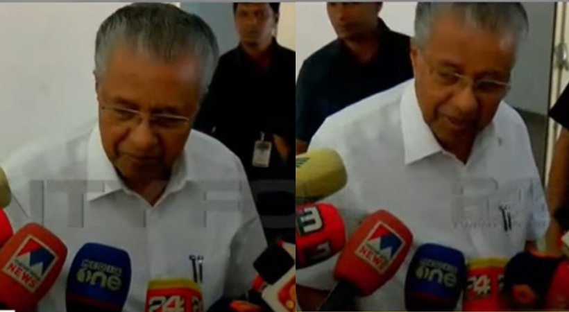 Chief Minister Pinarayi Vijayan on Kalamassery blast