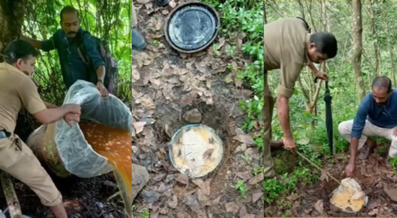 Excise inspection at Thamarassery region