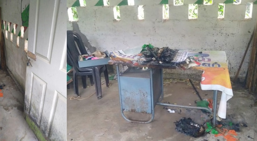 INTUC office attacked