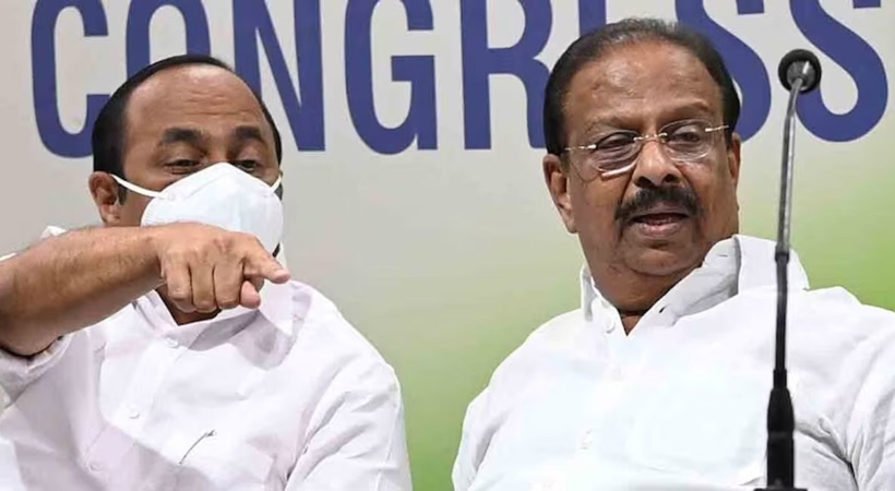 K Sudhakaran and VD Satheesan criticized in KPCC leadership meeting