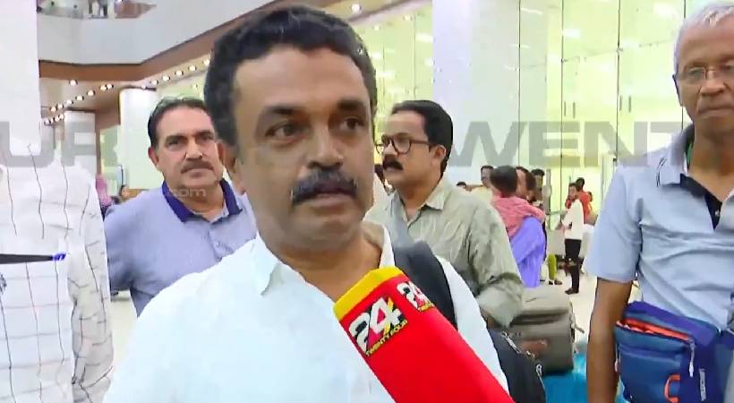 first batch of malayalee pilgrims from israel reached kochi