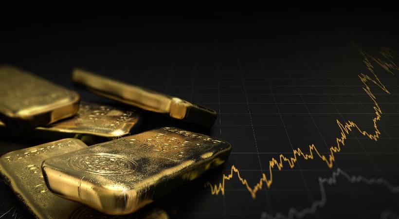 gold rate nears record