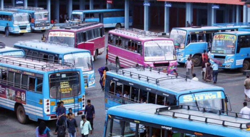 Private bus strike in the state today