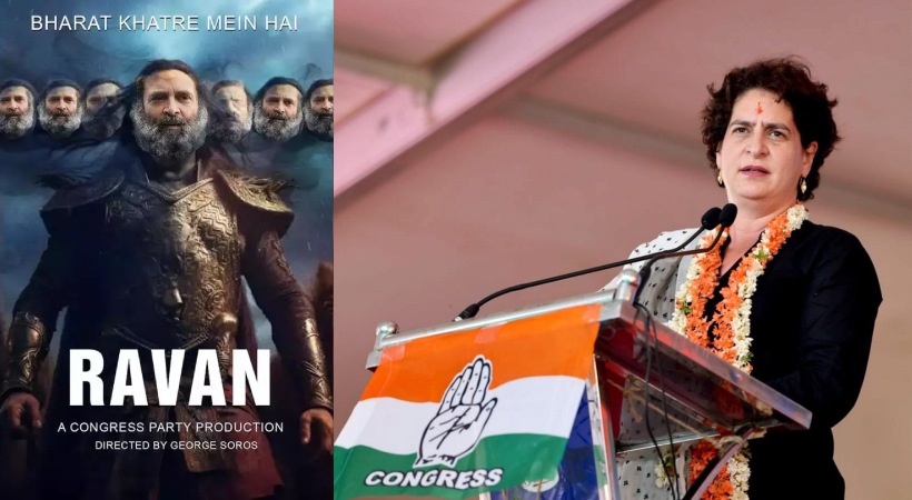 Priyanka Gandhi Slams BJP Over Rahul Gandhi Poster