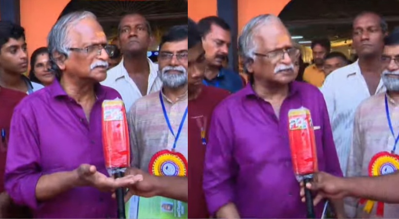 Sreekumaran Thambi opened up after the Vayalar award
