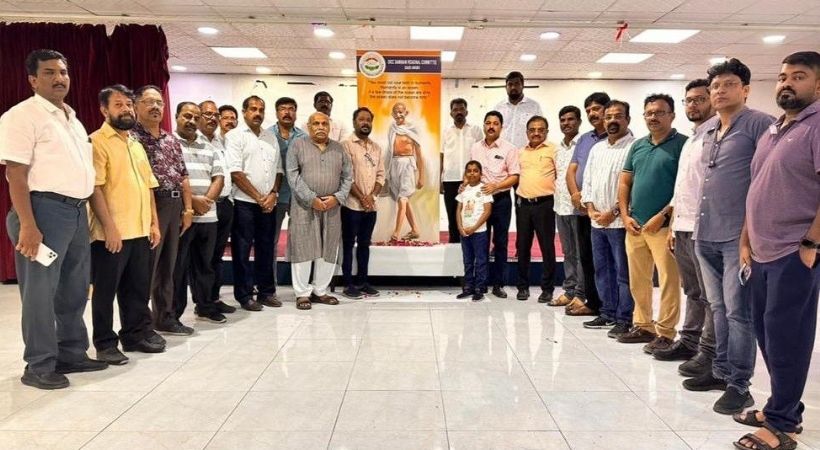 OICC Dammam Regional Committee program on Gandhi Jayanthi