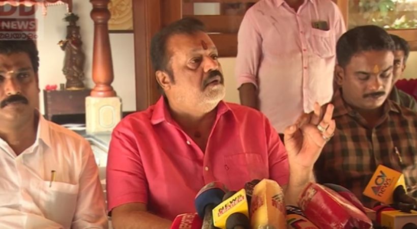 Suresh Gopi says possiblity of Formation of Devaswom Department under Central Government