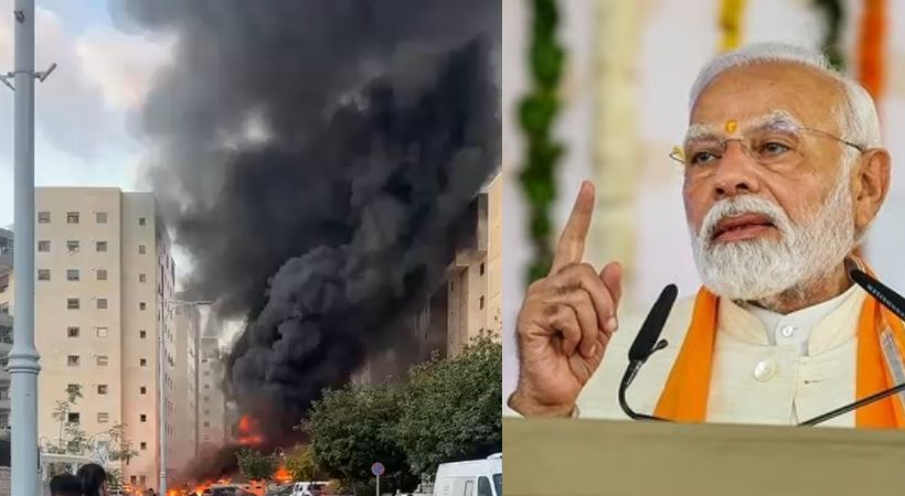 India expresses solidarity with Israel narendra modi fb post