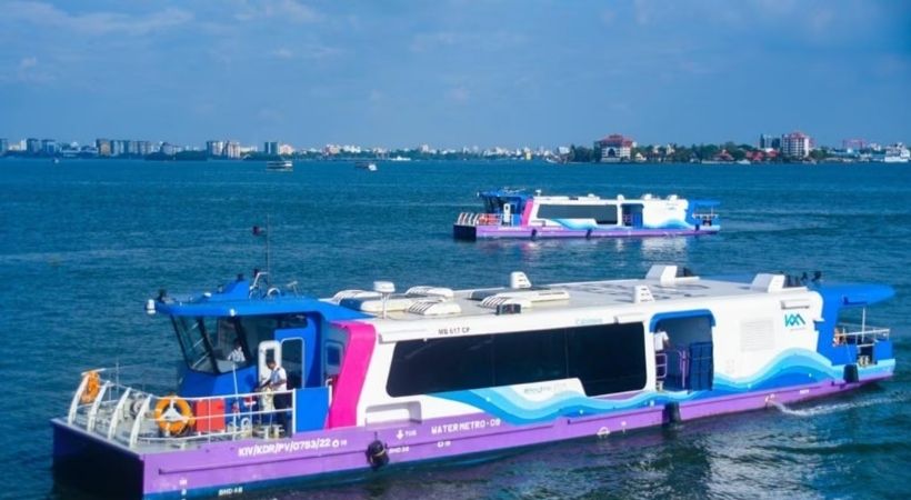 Number of people traveled in Kochi Water Metro reached near to 10 lakh