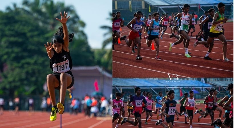 State school sports meet second day