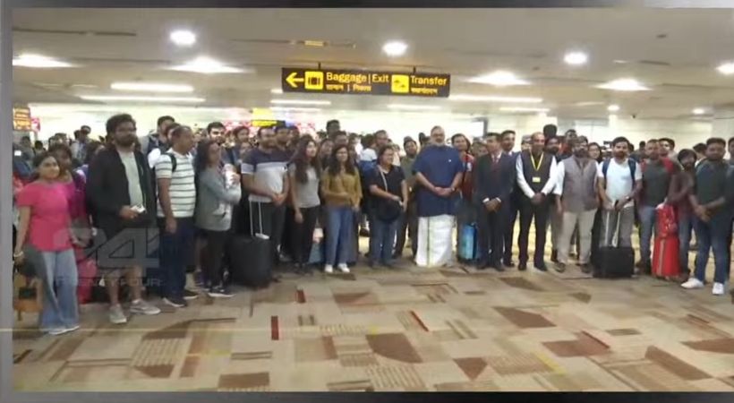 First batch of Malayalees from Israel have returned to Kerala