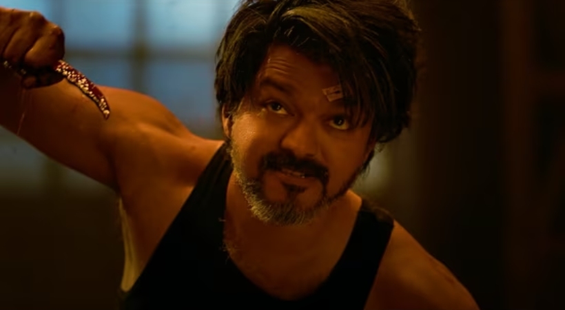 Vijay's 'Leo' trailer trending on YouTube
